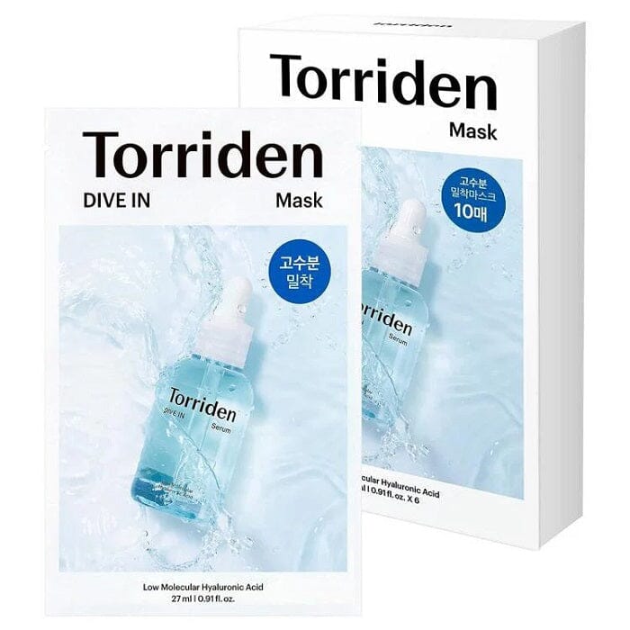 Torriden Dive In Hyaluronic Acid Mask Set (10-pack) Facial Mask Torriden
