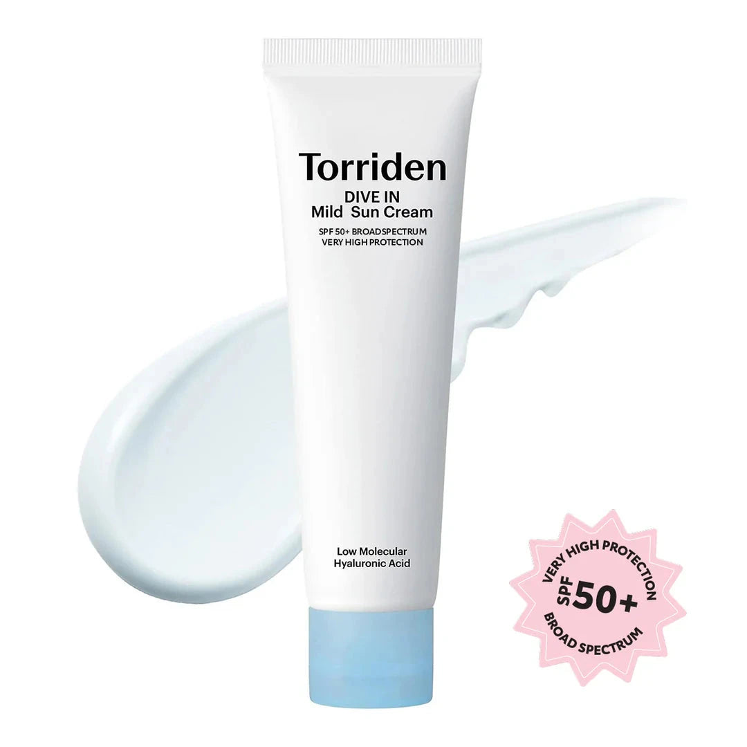 Torriden DIVE IN Mild Sun Cream SPF50+ Broad Spectrum Cream Torriden