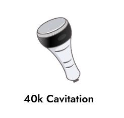 Replacement 40k Cavitation Handle for WL-919K Bruun Beauty