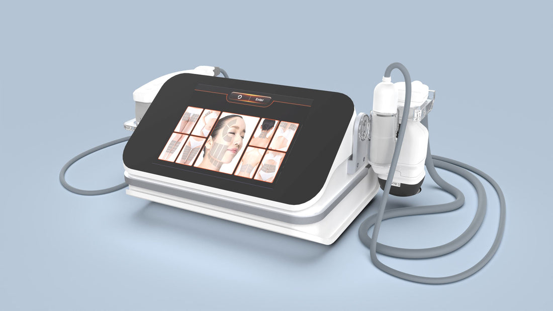 BRÜUN 3 in 1 4D HIFU + Vmax + Liposonic Profesional Facial & Body Machine - Deep Antiaging Anti Wrinkle Body Sliming HC3-M Bruun Beauty