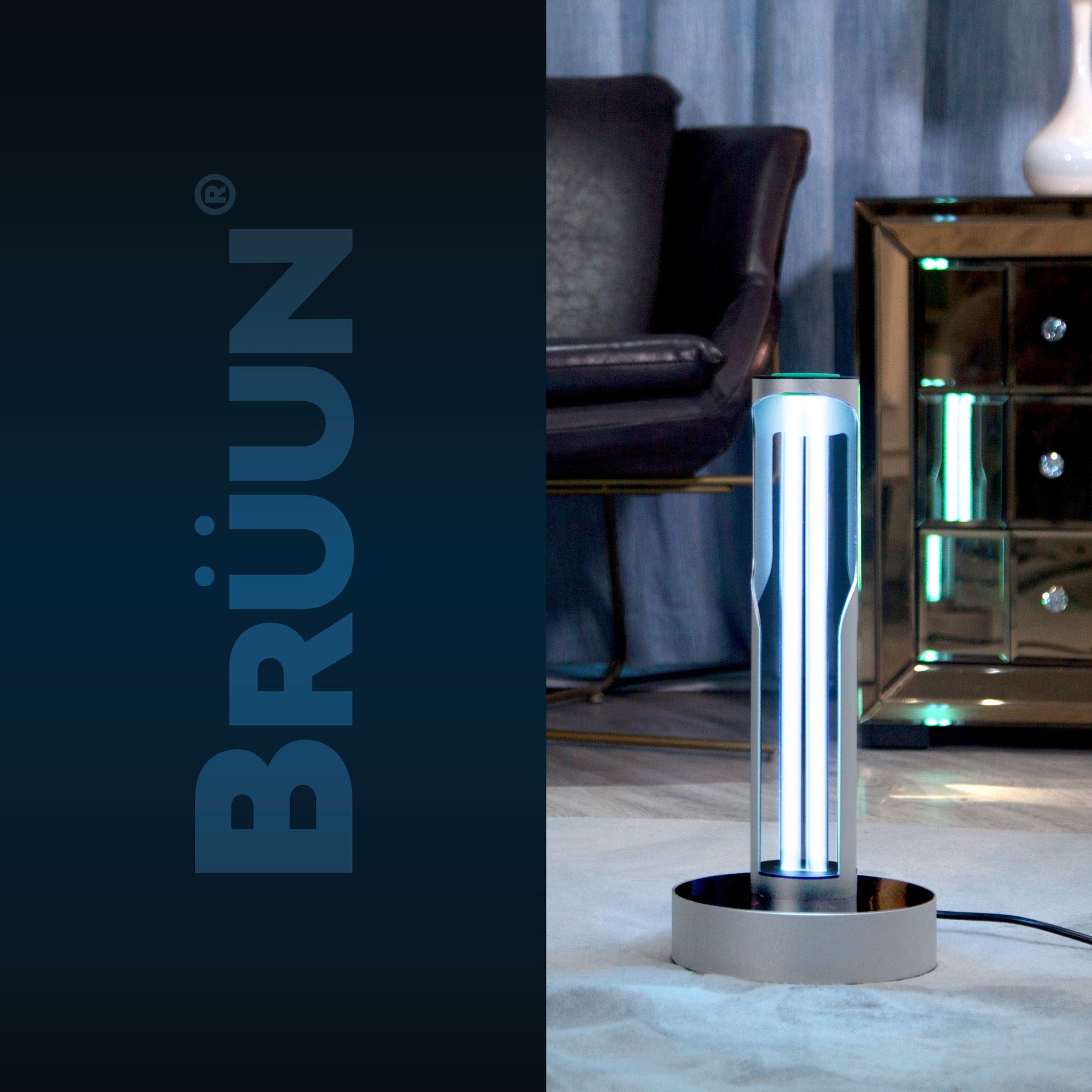 "30% Discount on Open Box" Bruun 36W Disinfection Lamp LED Light Ozone-FREE UVC Light Bruun Beauty