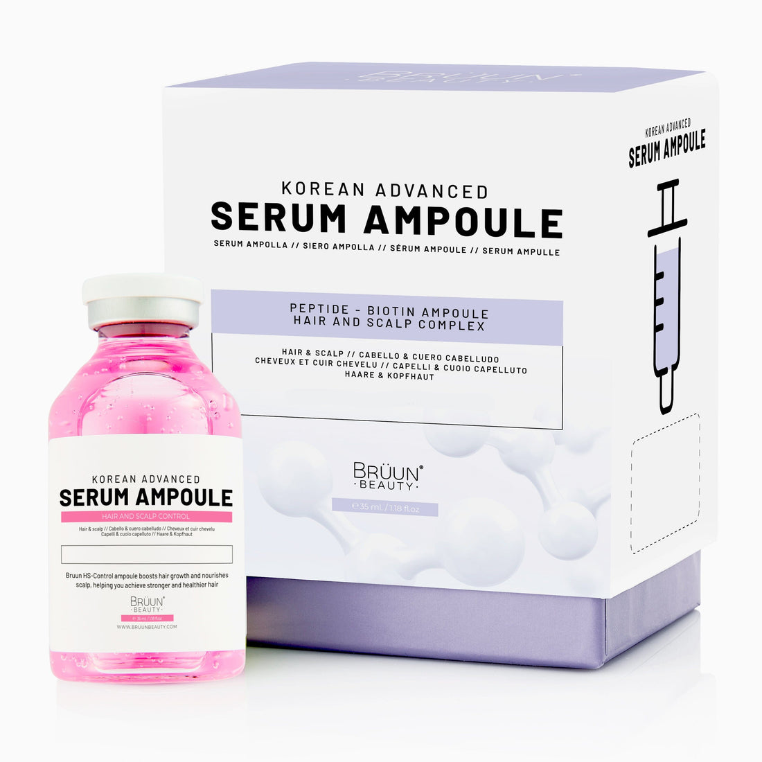 HS Microneedling Serum - Control Hair and Scalp Ampoule SH= HS Control Serum Bruun Beauty Serum
