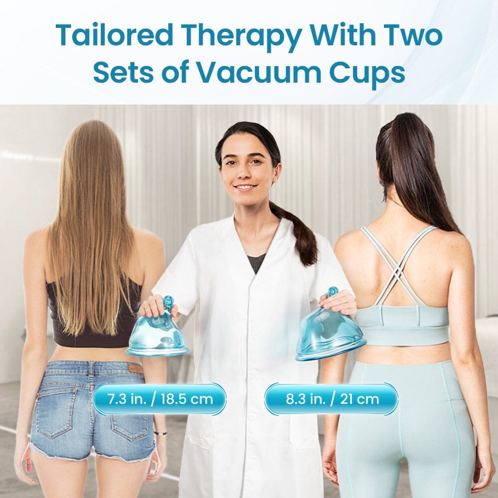 BRÜUN Vacuum Butt Lift Machine Strong Suction 73kPa Larger Vacuum Cups For Beauty Salon Bruun Beauty
