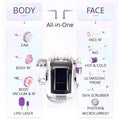 BRÜUN 10 in 1 Cavitation Machine Cellulite Removal Radio Frequency Body Sculpting RF Facial Skin Care Beauty Equipment for Beauty Studio & Home Use Bruun Beauty