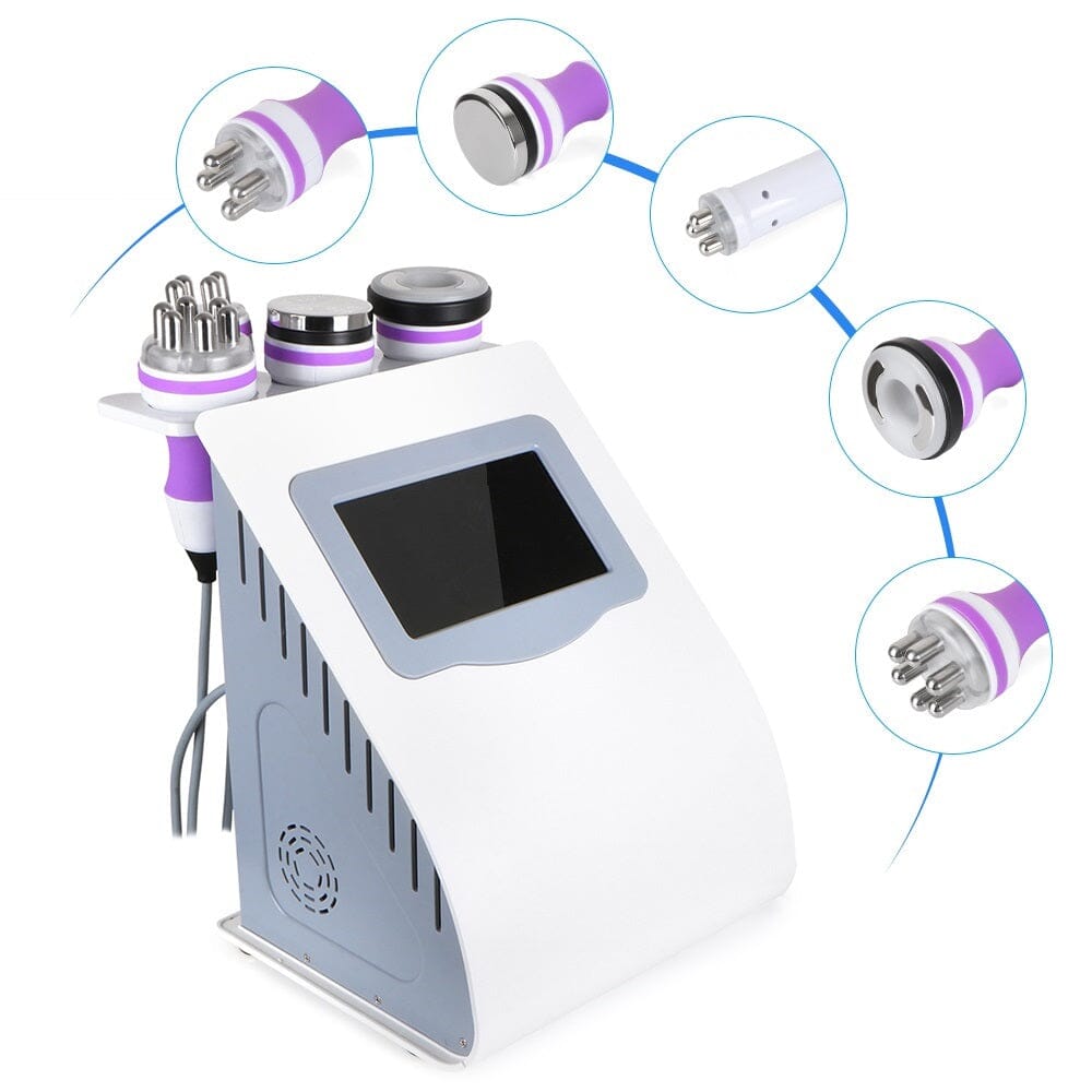 BRÜUN 5 in 1 Ultrasonic Cavitation Machine Body Sculpting Skin Tightening Equipment for Home Care Bruun Beauty