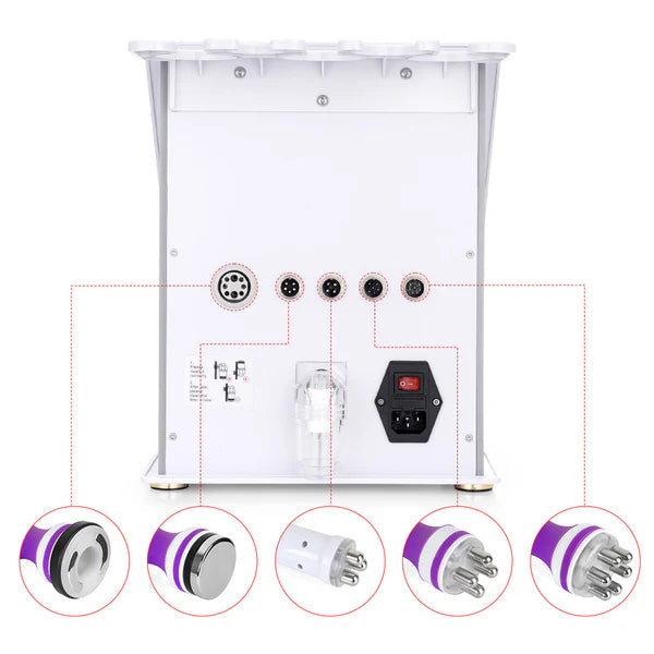 BRÜUN 5 in 1 Ultrasonic Cavitation Machine Body Sculpting Skin Tightening Equipment for Home Care Bruun Beauty