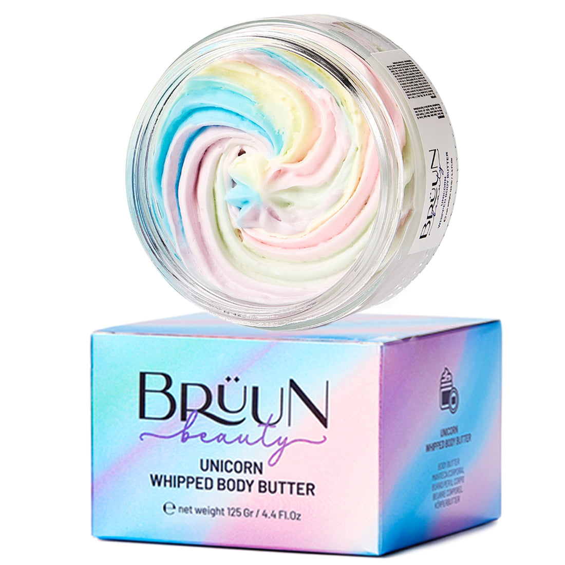 Unicorn Whipped Body Butter Cream Bruun Beauty