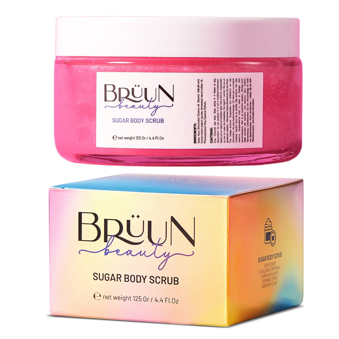 Body Sugar Scrub Bruun Beauty