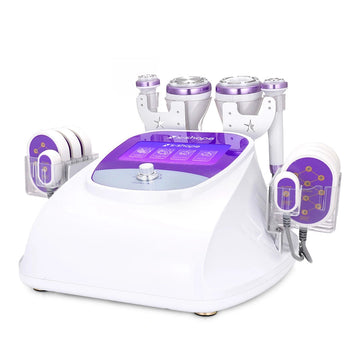 BRÜUN Pro S Shape 6 in 1 Cavitation Machine with Lipo Laser Pads Body Sculpting Facial Anti-Aging Skin Tightening for Startup Beauty Salons & Home Use Bruun Beauty