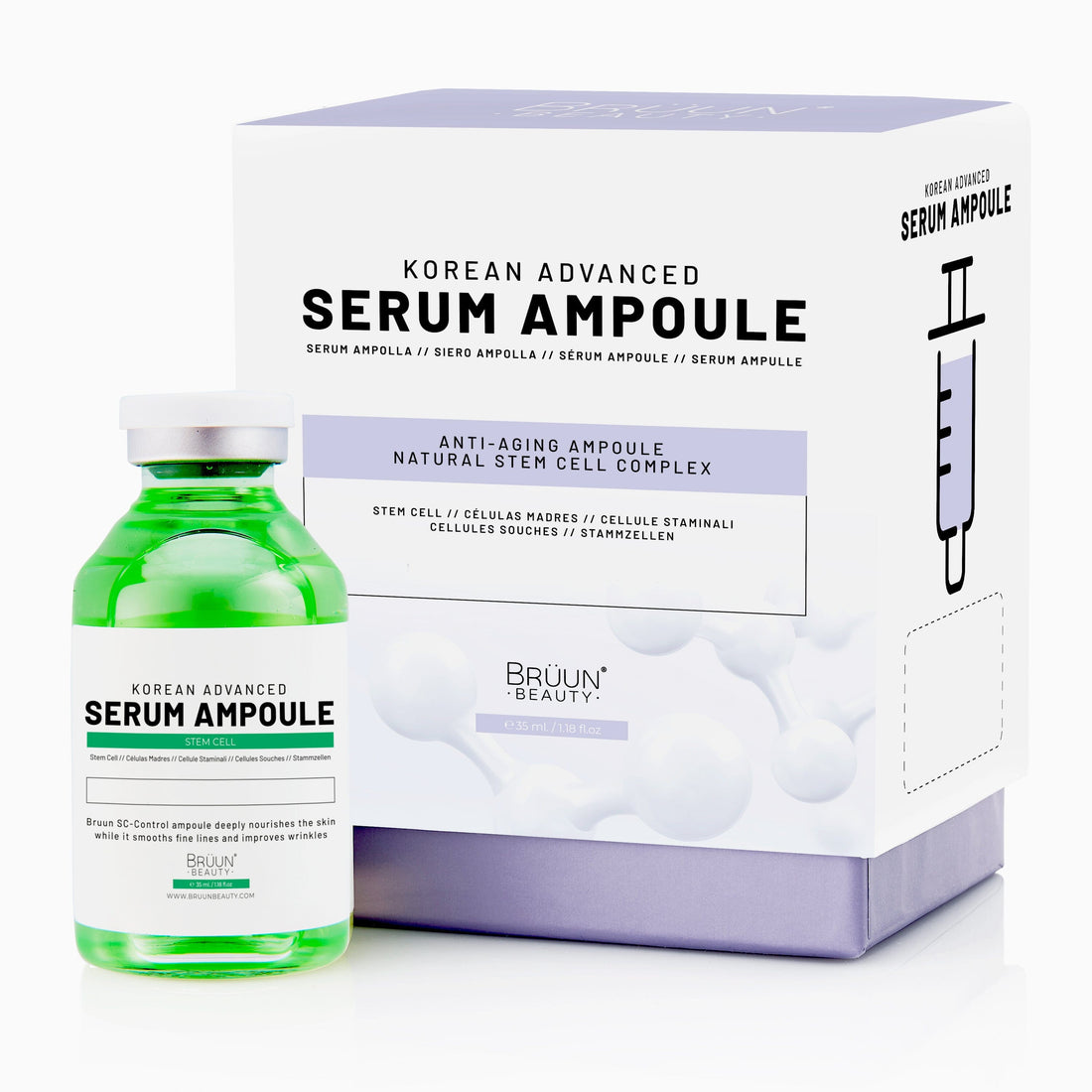 Advanced Microneedling Serum SC - Control Stem Cell Ampoule Serum SH= SC Control Serum Bruun Beauty Serum