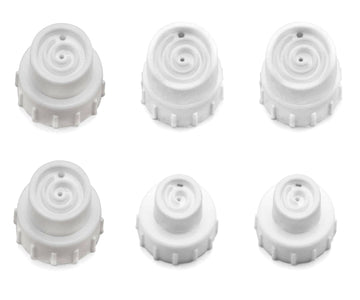 Replacement Silicone Tips for Hydra Dermabrasion Oxygen Machine (Pack of 6) Bruun Beauty