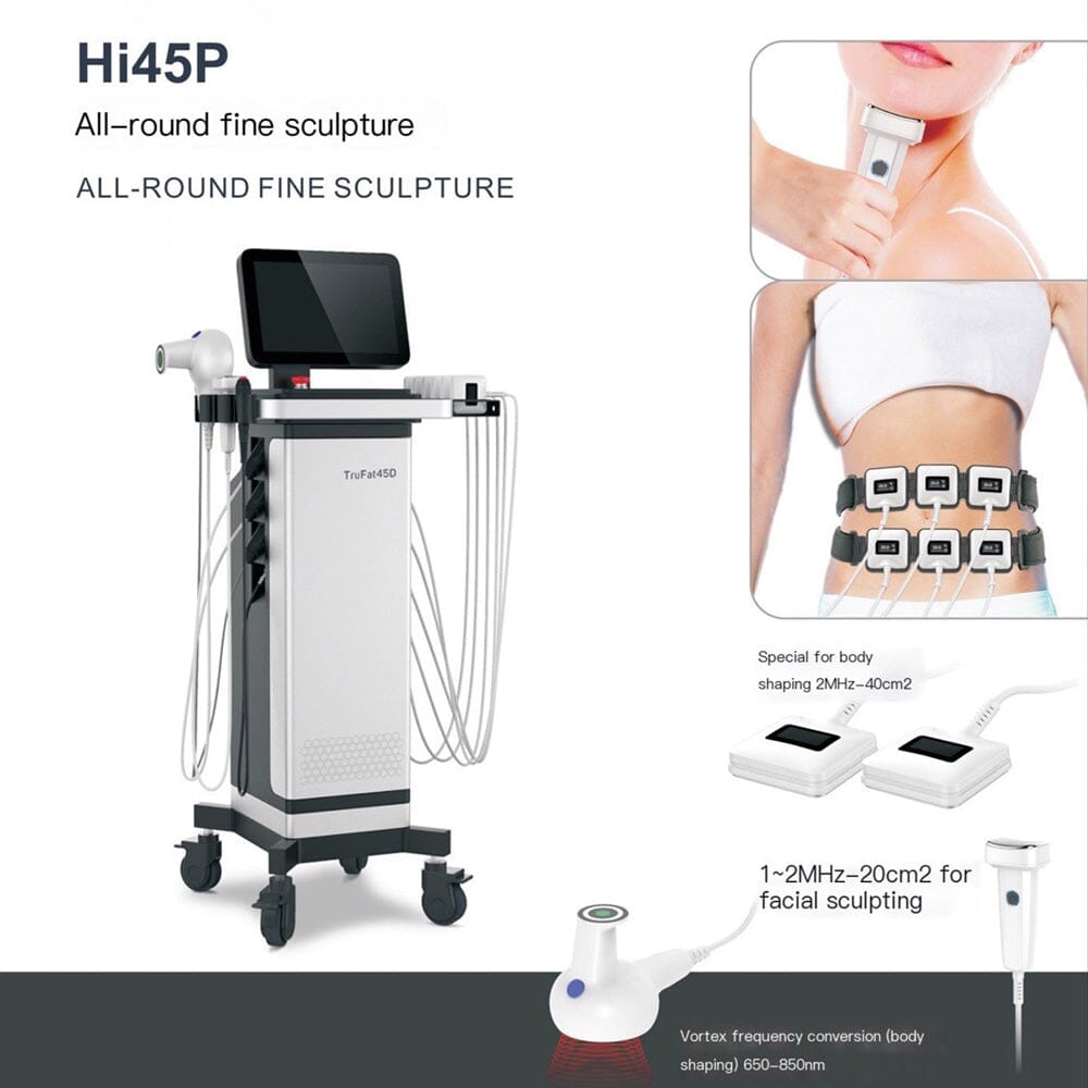 BRÜUN Multi-Functional RF Fat Reduction Body Sculpting Face Lifting Machine Bruun Beauty