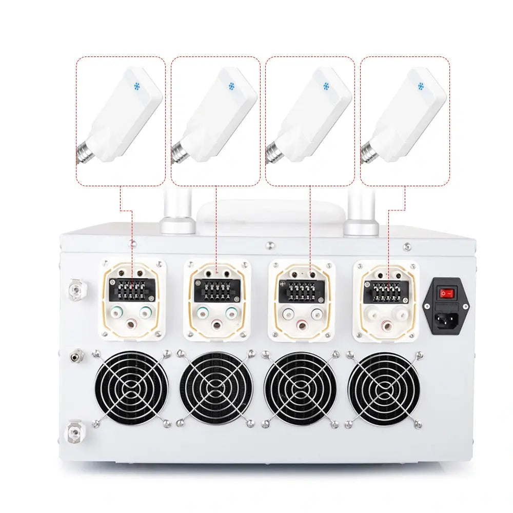 BRÜUN Fat Freeze 4 Pads Body Sculpting Belly Slimming Fat Loss Machine Bruun Beauty