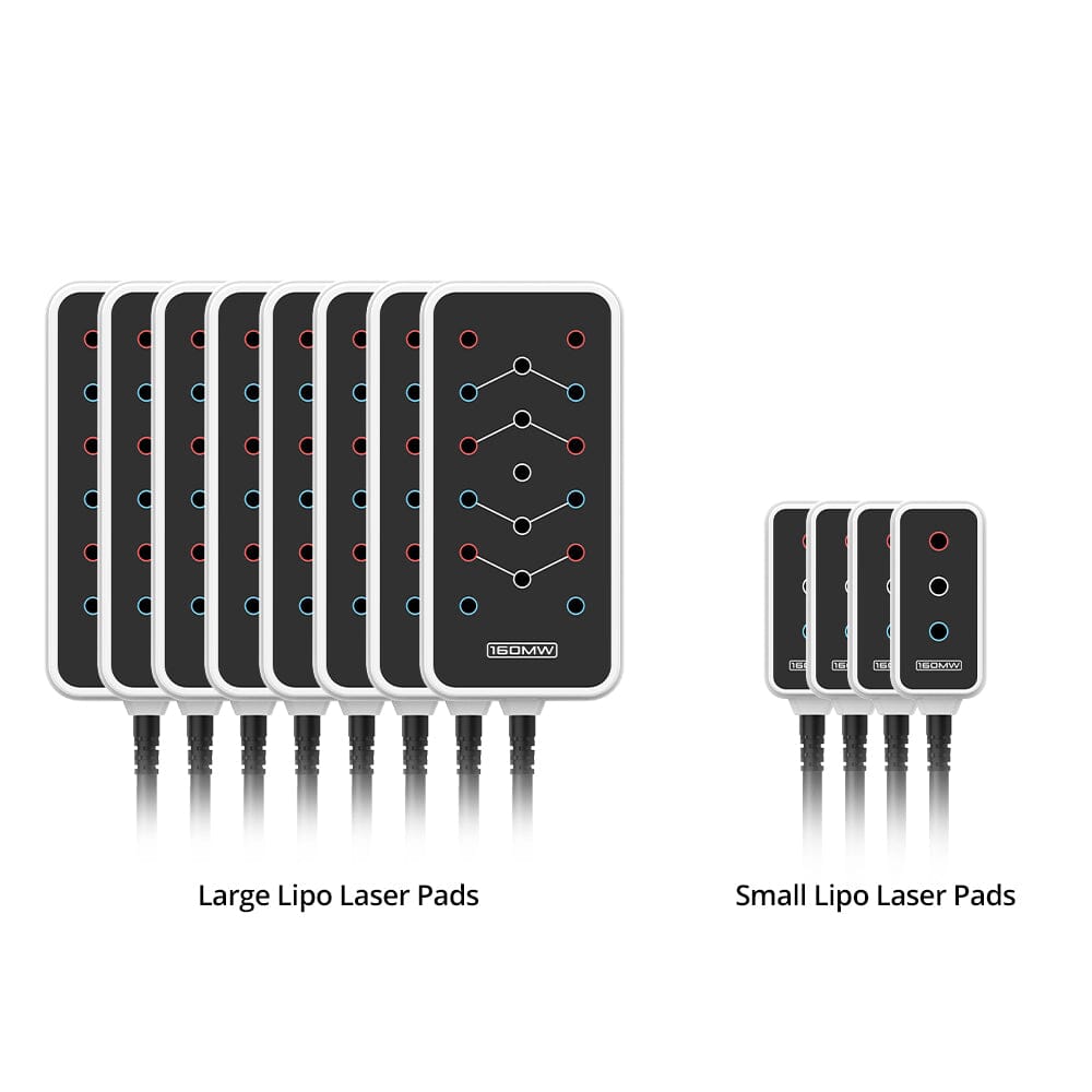BRÜUN 6D Lipo Laser Pads Machine With 6 Wavelengths 12 160mW Pads For Body Sculpting Bruun Beauty