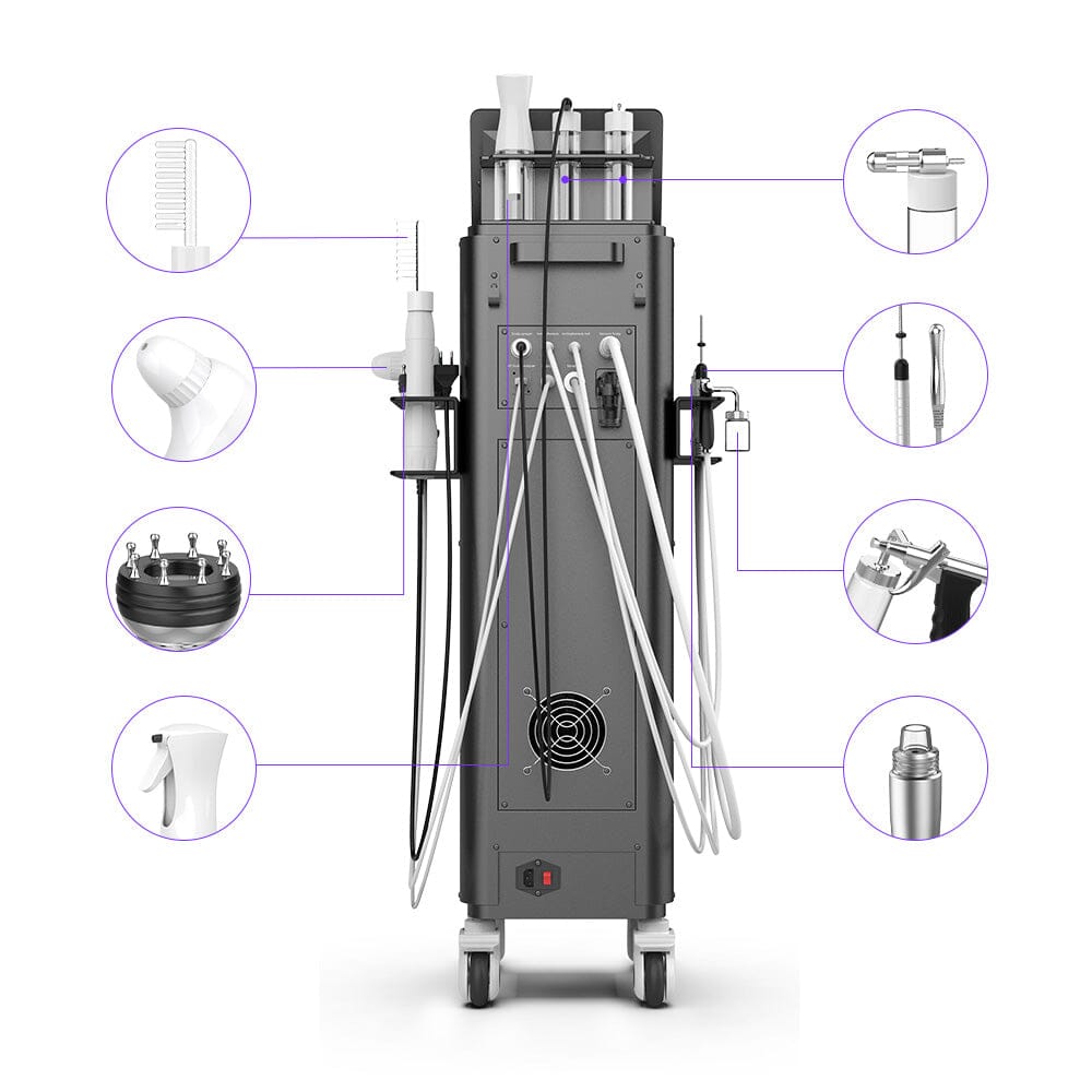 BRÜUN Scalp Glow 8 In 1 Head Spa Bubble Spa Scalp Machine For Cleansing Moisturizing Bruun Beauty