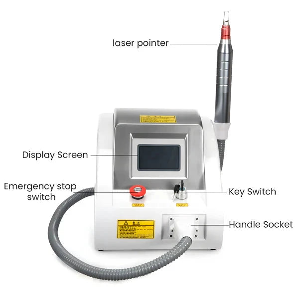 BRÜUN Picosecond Q-Switched Nd:YAG Laser Machine for Tattoo Removal & Skin Rejuvenation Bruun Beauty