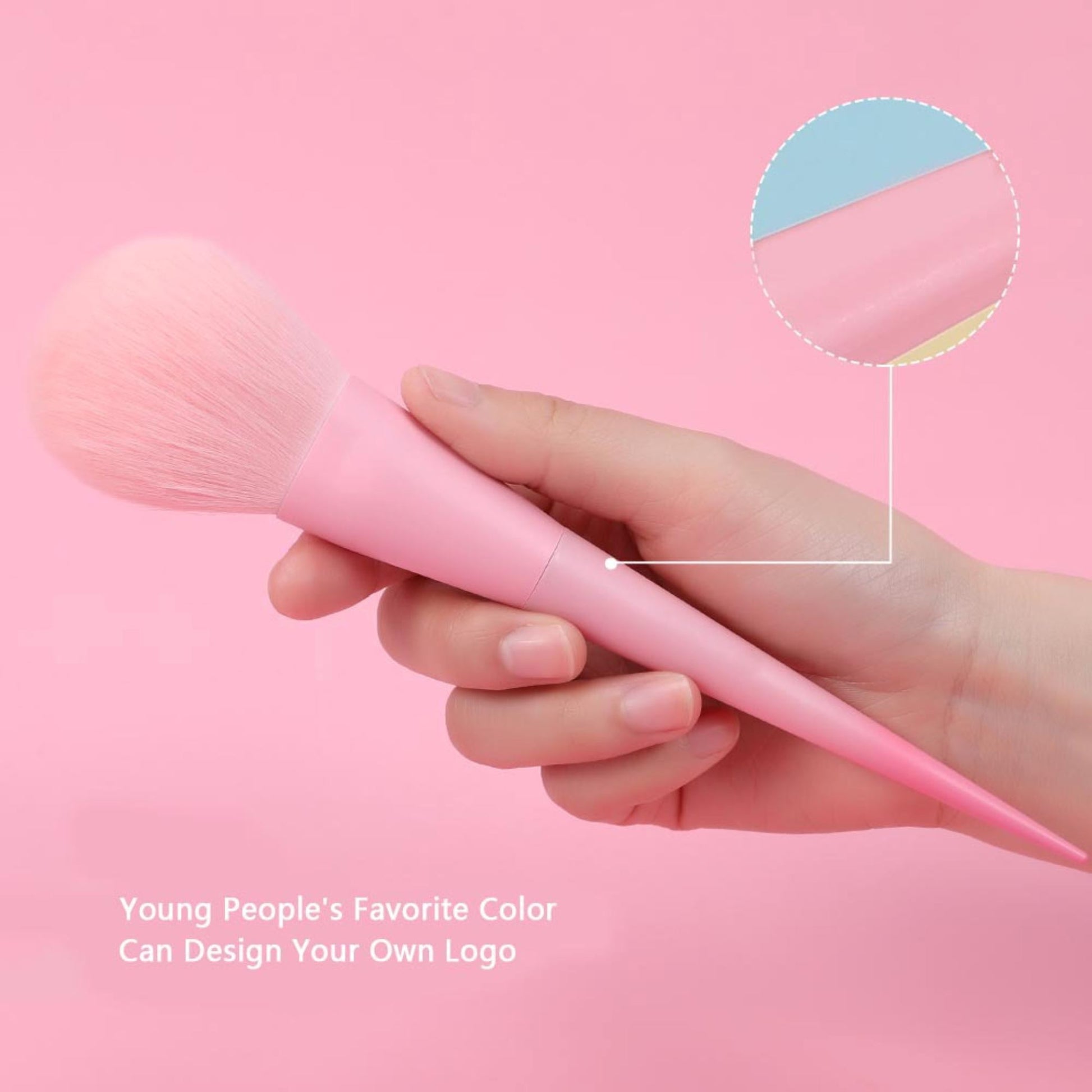 BRÜUN Makeup Brushes Set- A (17 Pcs) Premium Quality Synthetic and Colorful Brushes Kit with Purple Top and Blue Bottom Sponges for Blush Concealers, Blending Face Powder and Eyeshadow Makeup Bruun Beauty