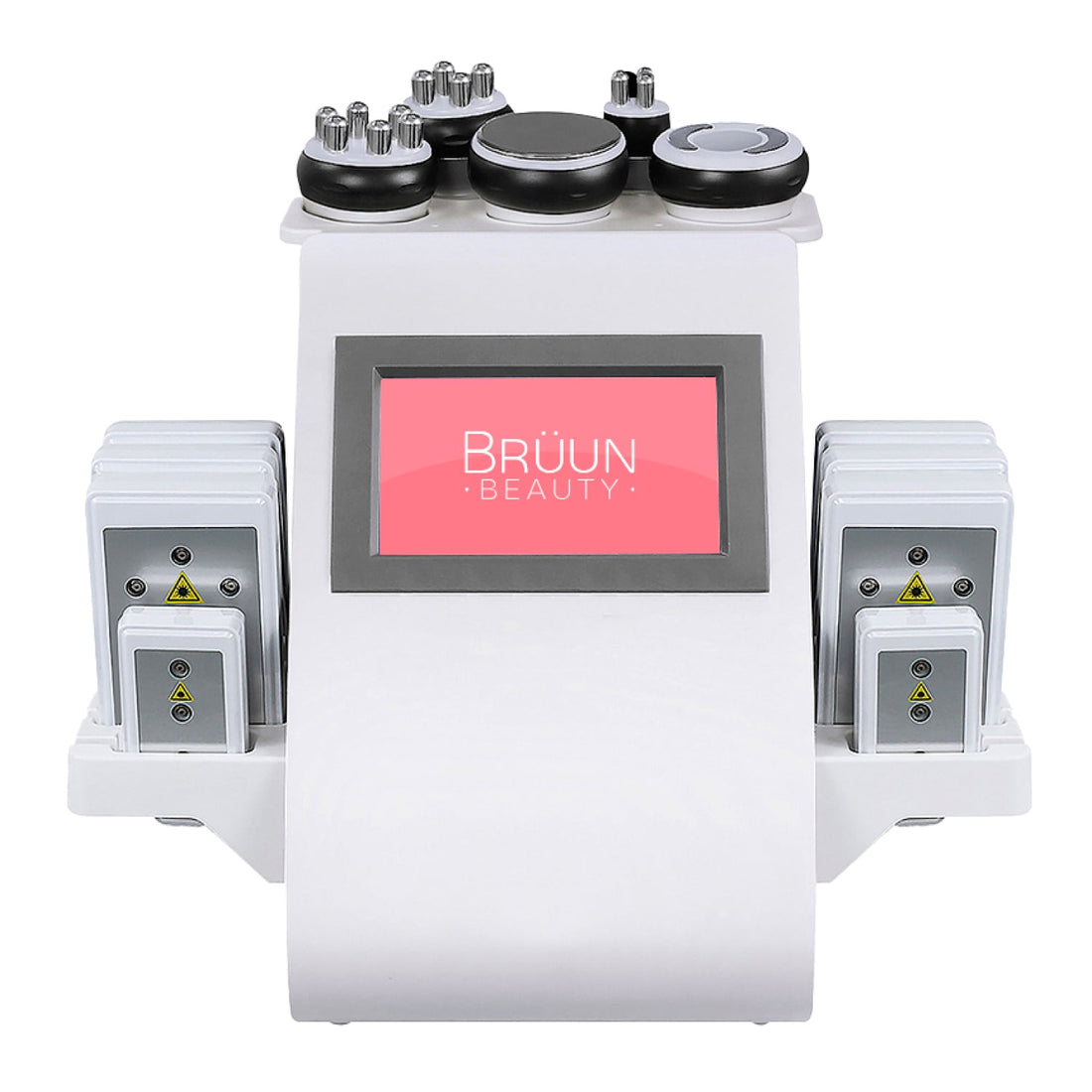 BRÜUN 6 in 1 Cavitation Machine Body Sculpting Laser Lipo Ultrasound for Body Fat Removal for Beauty Salon & Spa Equipment SH-Massager Machine Bruun Beauty
