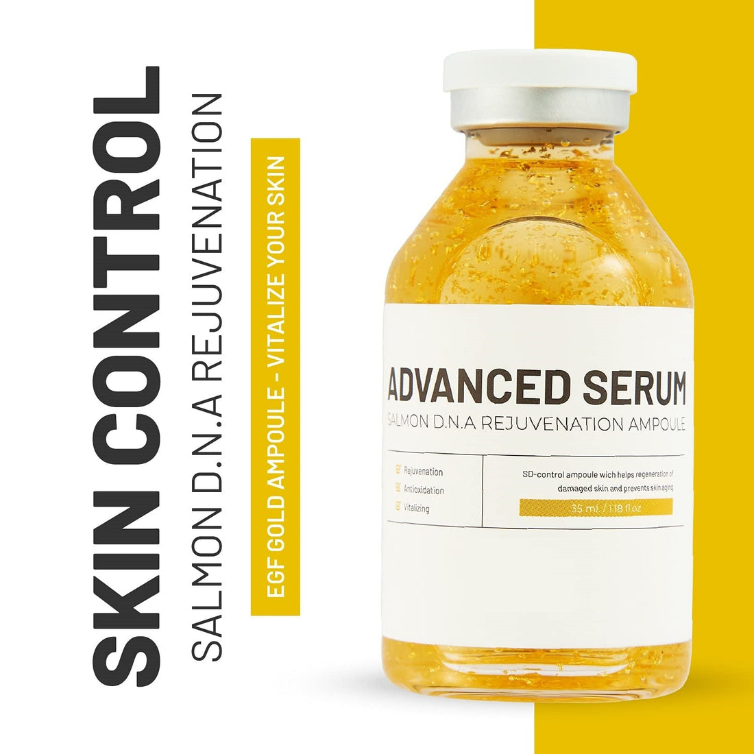 Advanced Microneedling Serum SD - Control Salmon DNA Ampoule Serum SH= SD Control Serum Bruun Beauty Serum