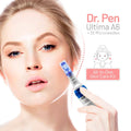 Dr. Pen Ultima A6 - Microneedling Electric Wireless Professional Skincare Kit with Cartridges - 2 X 12 pins (Maximum length of Needles 0.25mm) SH-Dr pen - A6 Avery Rose Beauty