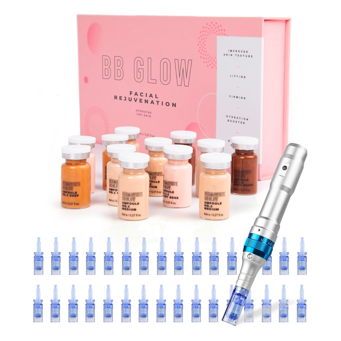 BB Glow Starter Kit + Dr Pen A6 + 32 Needles DRPEN-32+BBGLOW Bruun By Avery