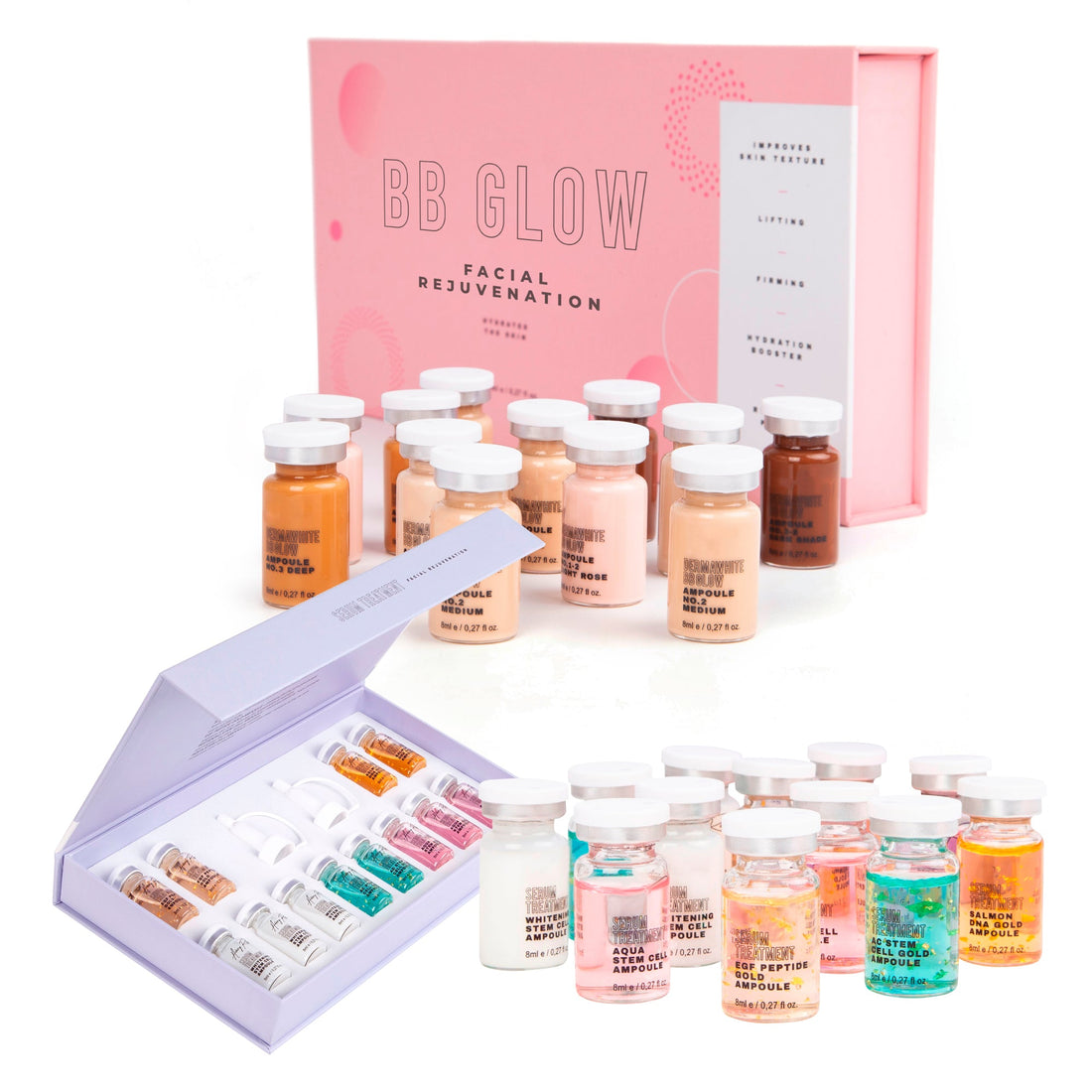 BB Glow Starter Kit + Serum Treatment Kit BBGLOW+SERUM Bruun By Avery
