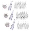 Derma Pen Needle Replacement Cartridge (10pcs/Pack) Replacement Cartridges Bruun Beauty 30 pcs: 10 - 36 Pins - 10 12 Pin - 10 Nano Round