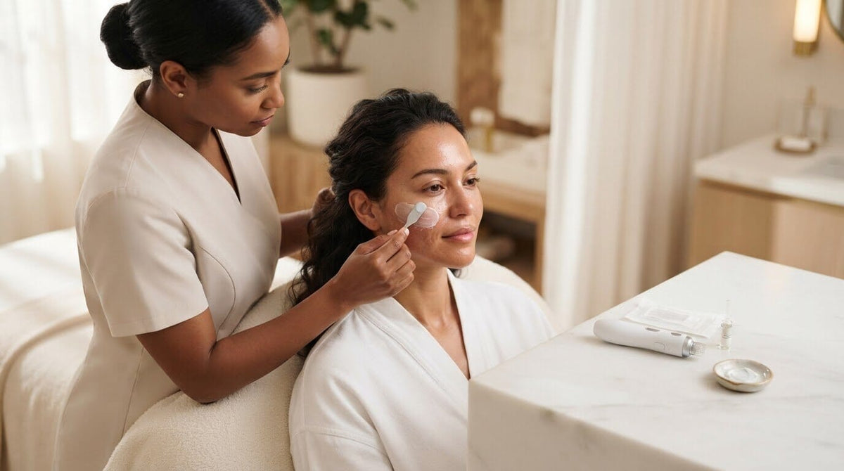 How to Apply Numbing Cream Before Microneedling