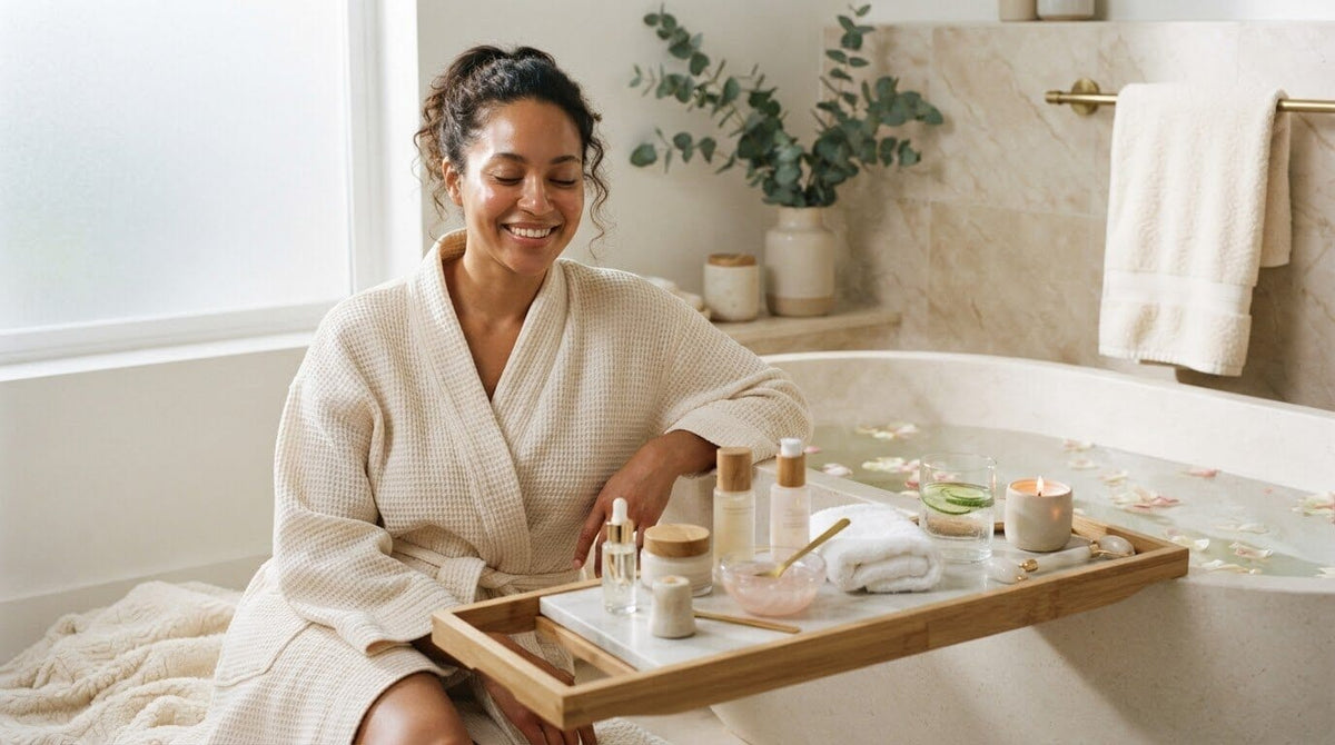 How to Create a Relaxing At-Home Spa Day With Simple Rituals