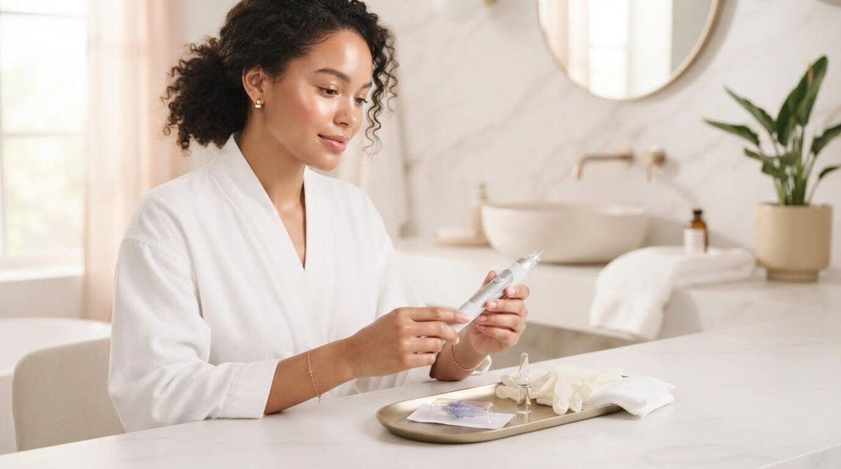 How to Microneedle at Home While Reducing Infection Risk
