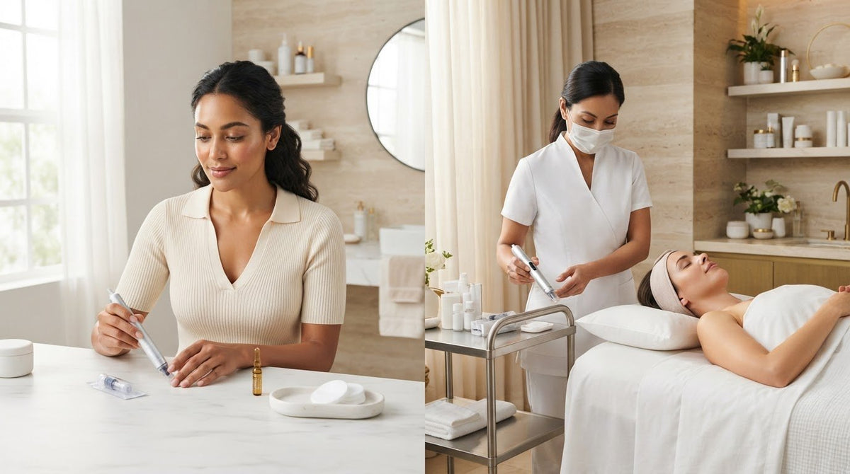 Is At-Home Microneedling Worth It? A Practical Comparison