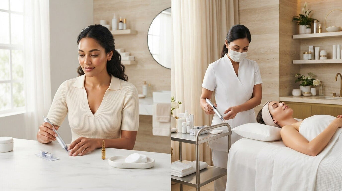 Is At-Home Microneedling Worth It? A Practical Comparison
