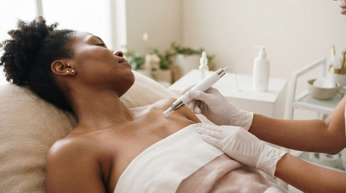 Microneedling for Chest Sun Damage: Potential Benefits and Care
