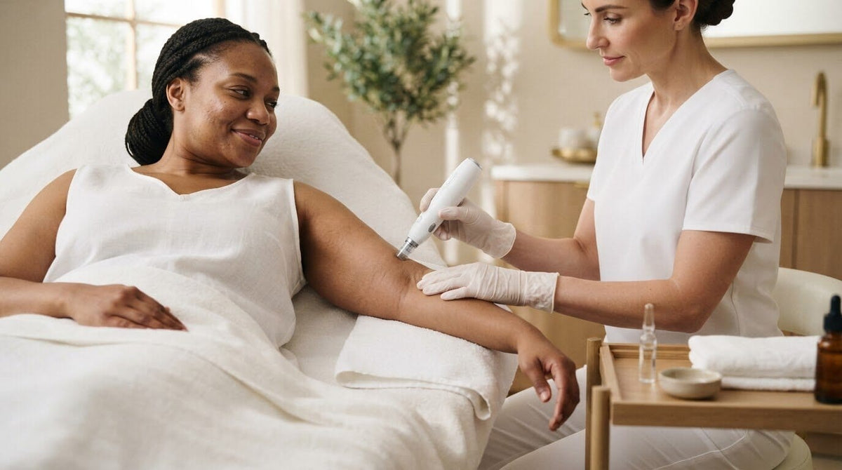 Microneedling for Crepey Skin on Arms: Areas and Recovery