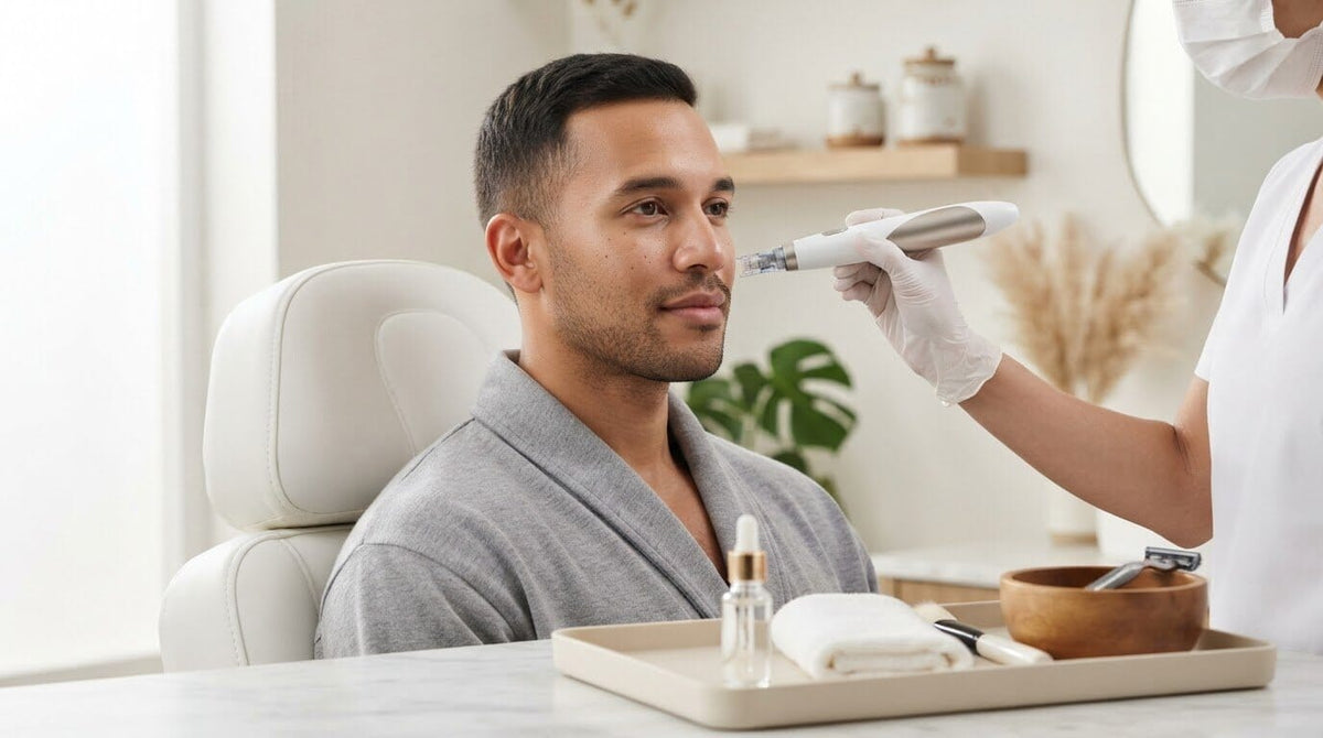 Microneedling for Men’s Skincare: What to Know in 2026
