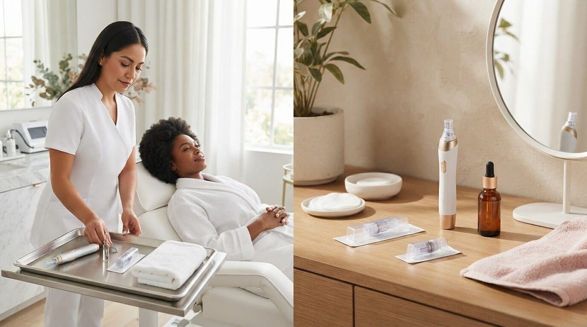Professional vs. At-Home Microneedling: Cost Comparison