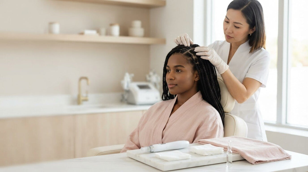 What to Put on Your Scalp After Microneedling: A Safe Aftercare Guide