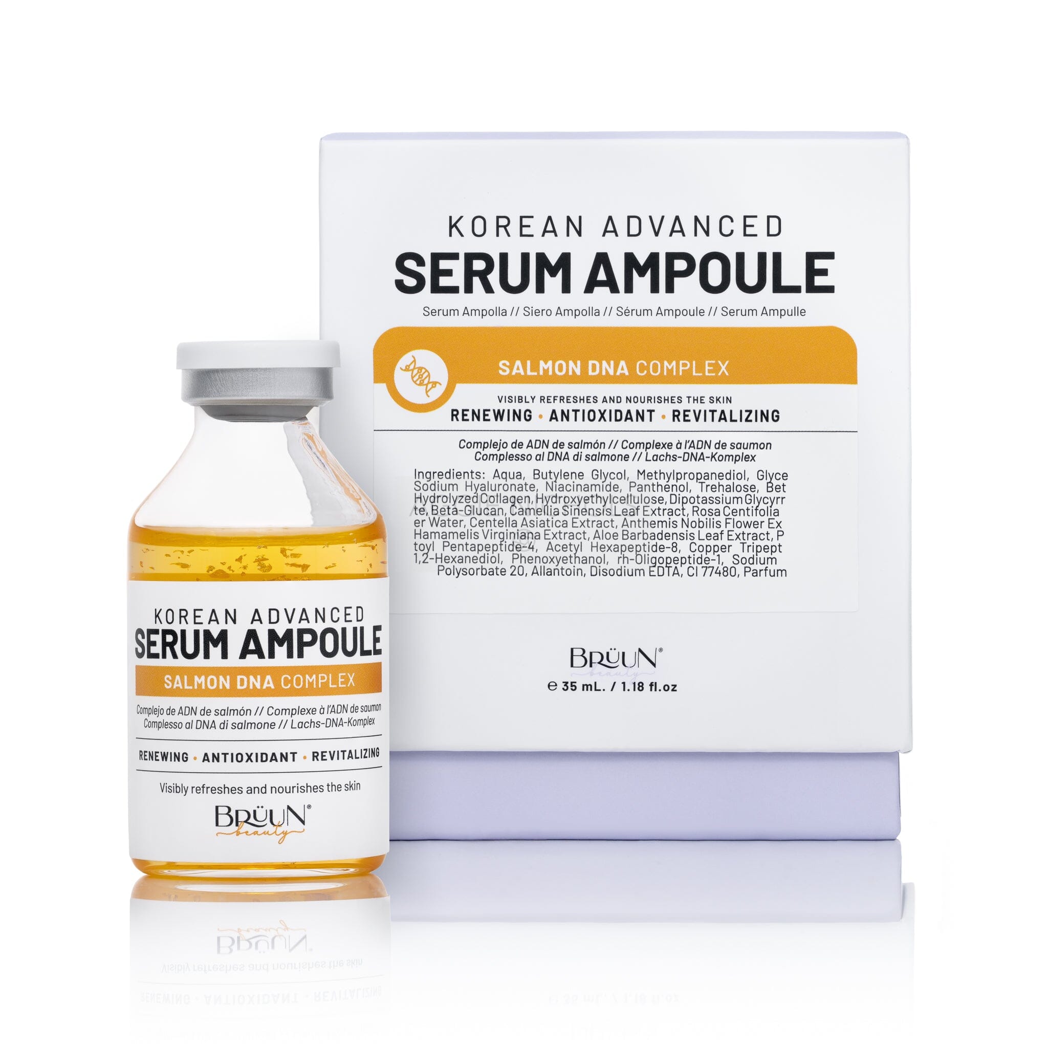 Advanced Microneedling Serum SD - Control Salmon DNA Ampoule Serum SH= SD Control Serum Bruun Beauty Serum 