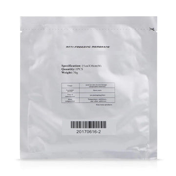 BRÜUN 10 Pcs Antifreeze Membranes (30cm x 27cm) for Body Fat Freezing Treatments Bruun Beauty 