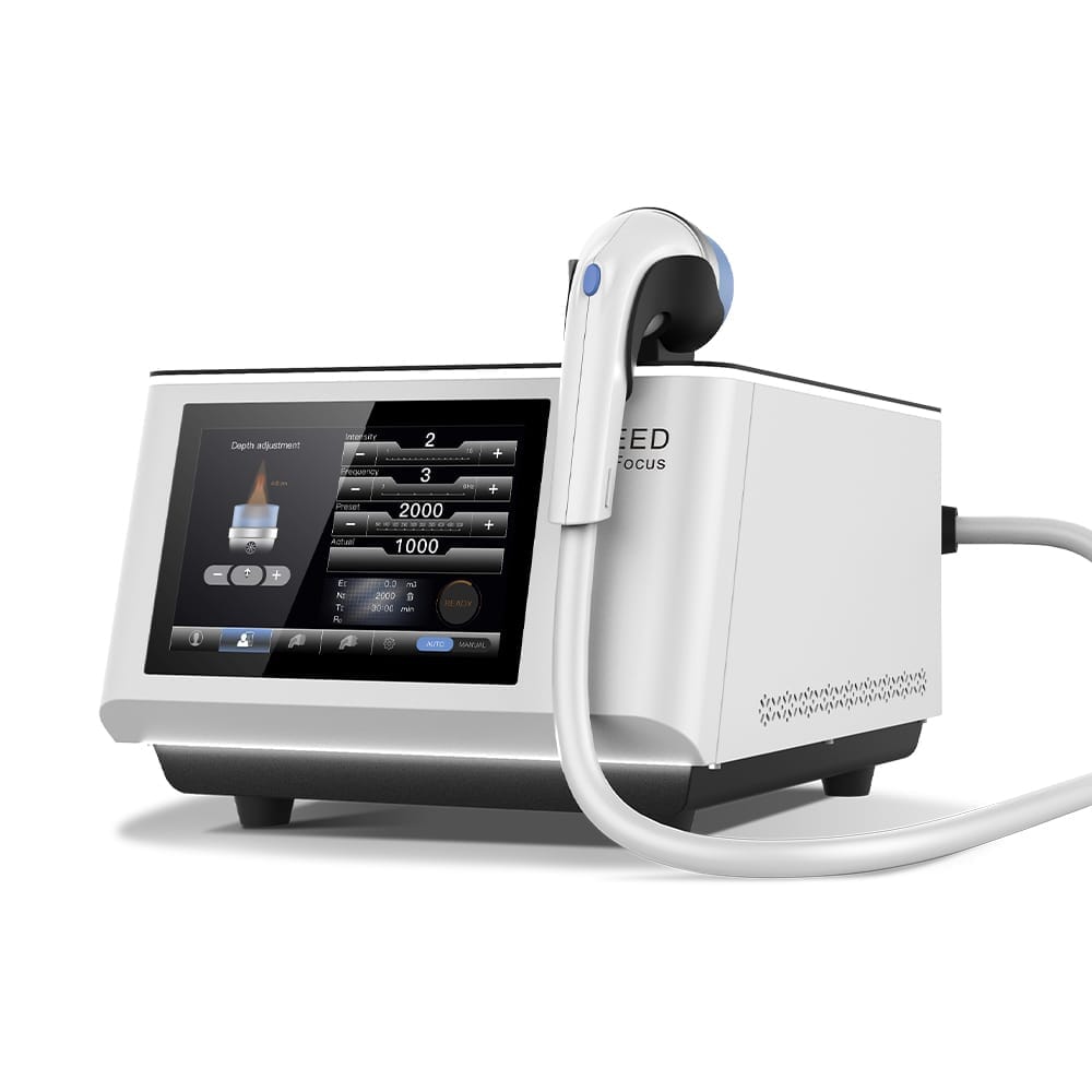 BRÜUN SW7 3rd Generation Electromagneto Focused Shockwave Therapy System for Physiotherapy and ED Treatment Bruun Beauty 