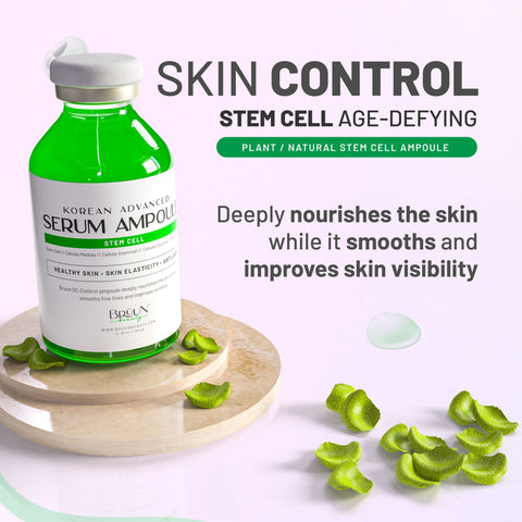 Advanced Microneedling Serum SC - Control Botanical Stem Cell Ampoule Serum SH= SC Control Serum Bruun Beauty 