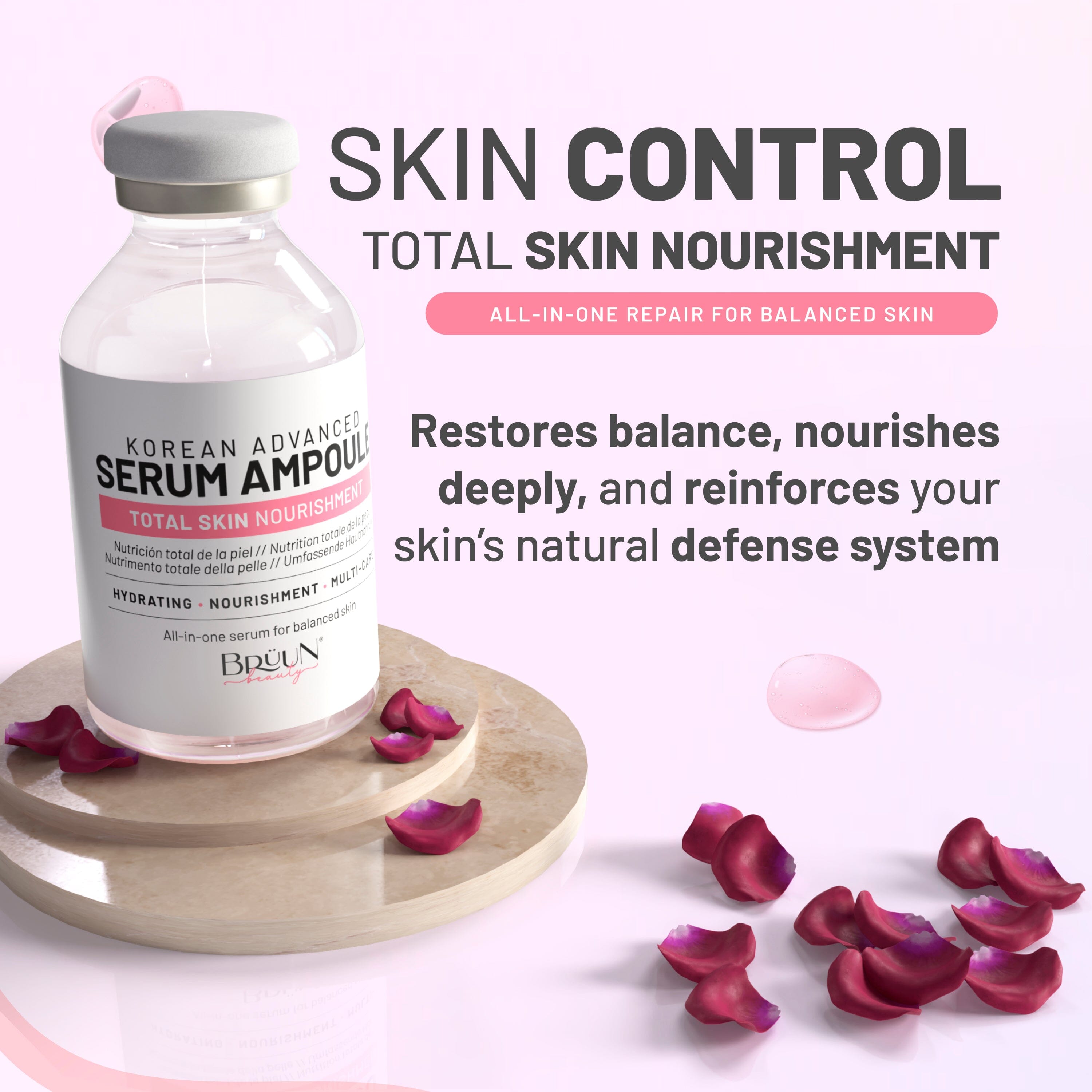 Advanced Microneedling Serum TC - Control Total Care Ampoule Serum Bruun Beauty 