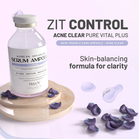Acne Control (AC) Clear and Pure Vita Plus Ampoule Serum SH= AC Control Serum Bruun Beauty 