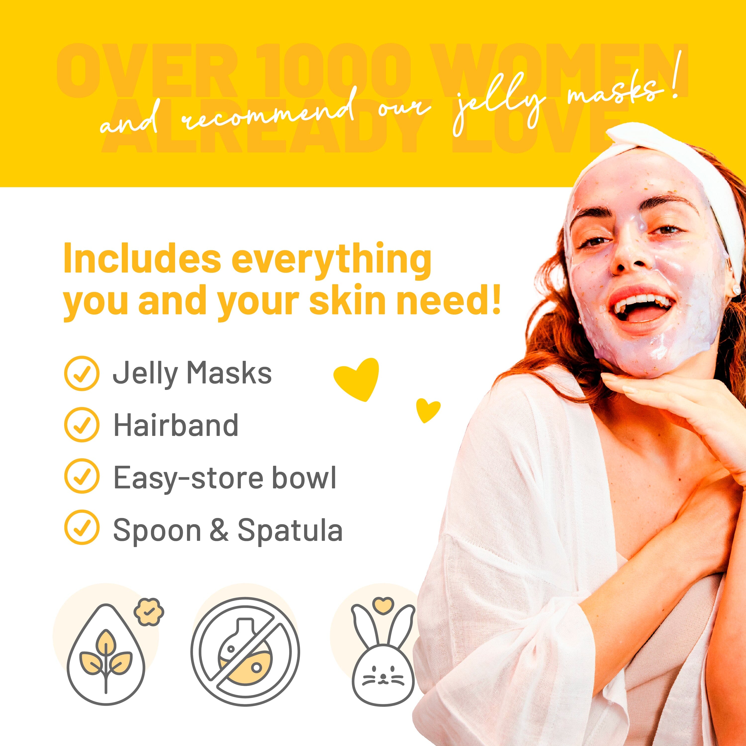 24k Gold Mandelic AC AHA Jelly Mask Jar Face Care Rubber Mask SH-24k Gold Mandelic AC Jar Bruun Beauty 