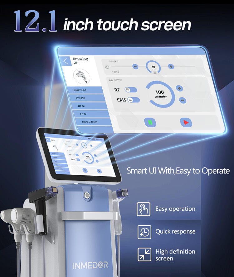 BRÜUN 6-in-1 RF Microneedling Machine for Skin Rejuvenation, Acne Scar Treatment & Collagen Boosting – Anti-Aging Device for Face & Under-Eye Care Bruun Beauty 