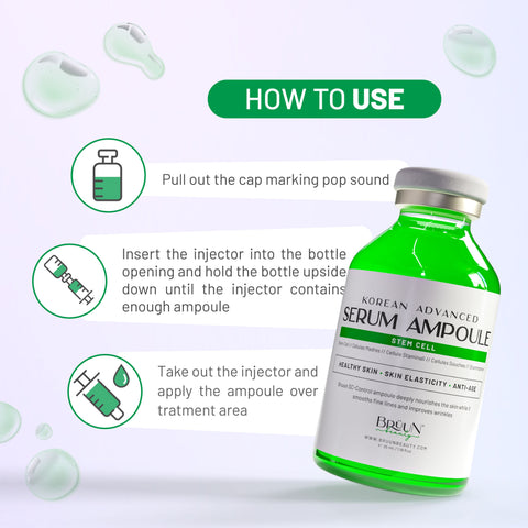 Advanced Microneedling Serum SC - Control Botanical Stem Cell Ampoule Serum SH= SC Control Serum Bruun Beauty 