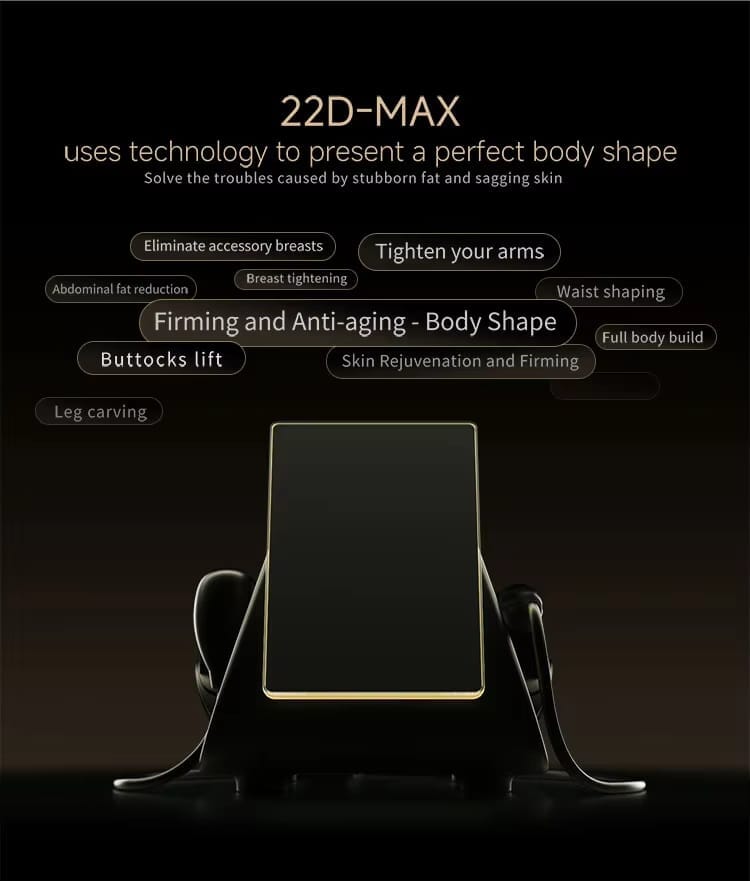 BRÜUN 2 in 1 Non-Invasive 12d HIFU 22D MAX Machine Bruun Beauty 
