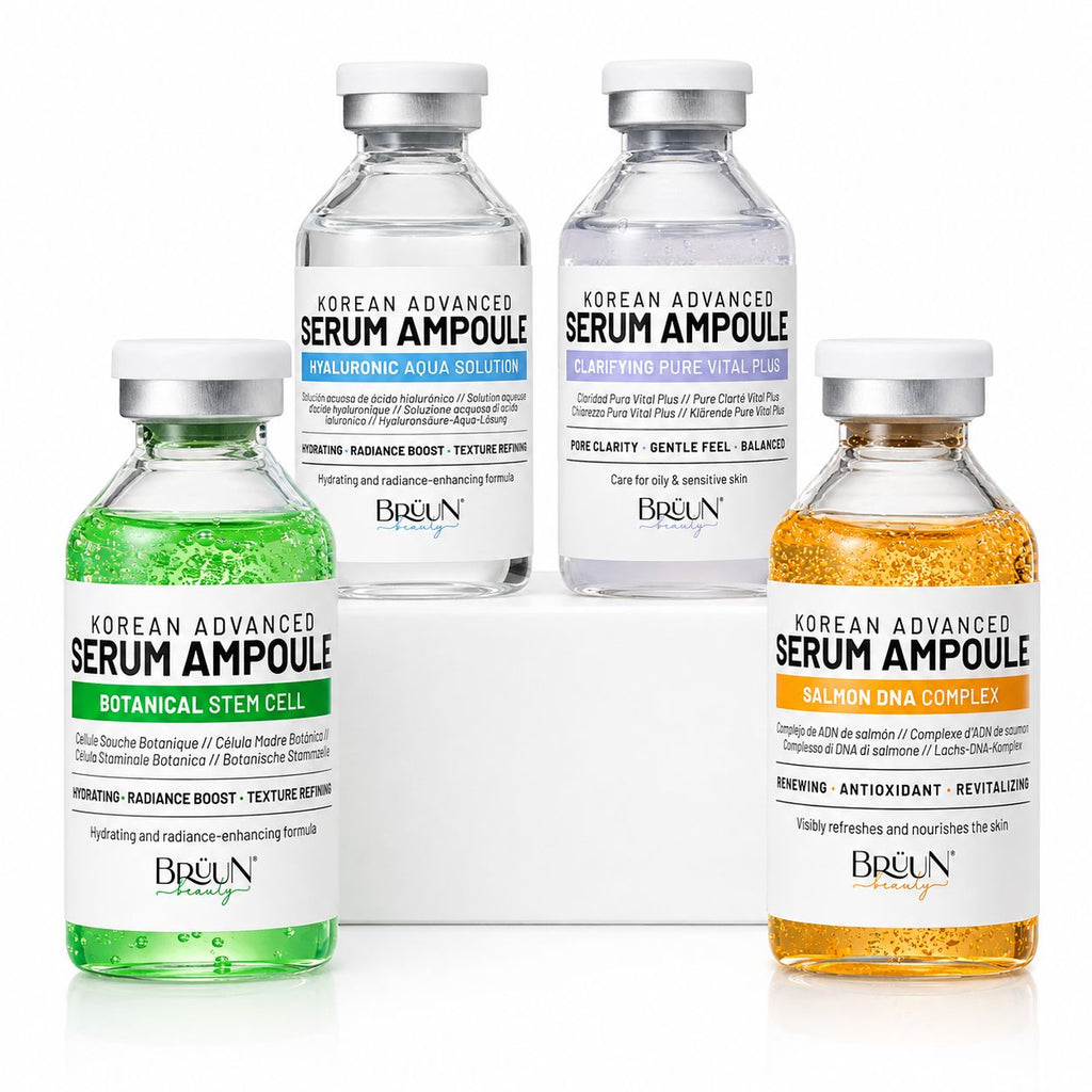 BRÜUN Advance Microneedling Korean Serum - 4 Serum Kit Including (AC + SC + SD + HY Control Serums) SH-Advance 4 serum kit Bruun Beauty 