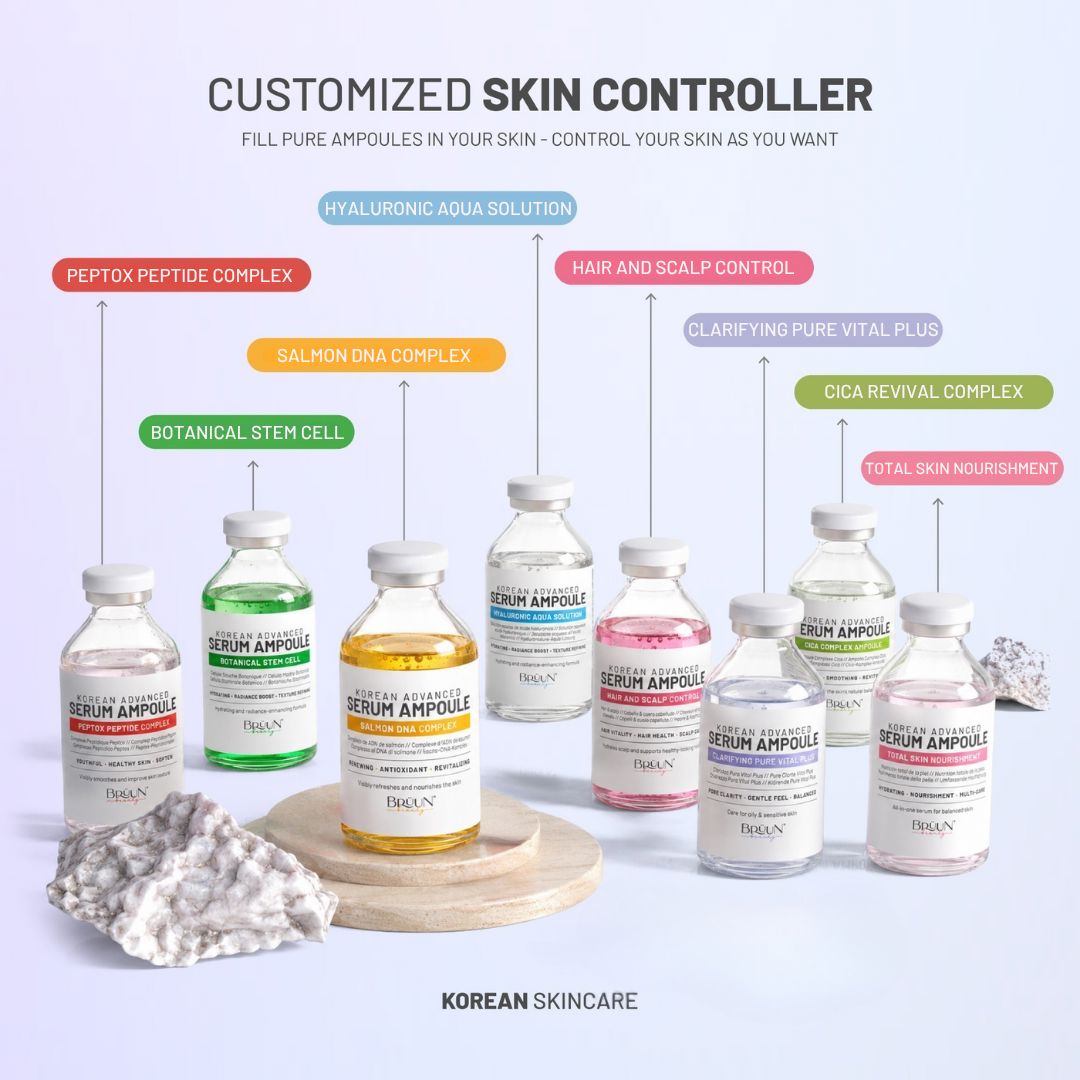 Advanced Microneedling Serum SD - Control Salmon DNA Ampoule Serum SH= SD Control Serum Bruun Beauty 