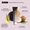 Black Rice Moisture 5.5 Soft Cleansing Gel 100ml Fermented Black Rice Face Wash Foam Cleanser Bruun Beauty 